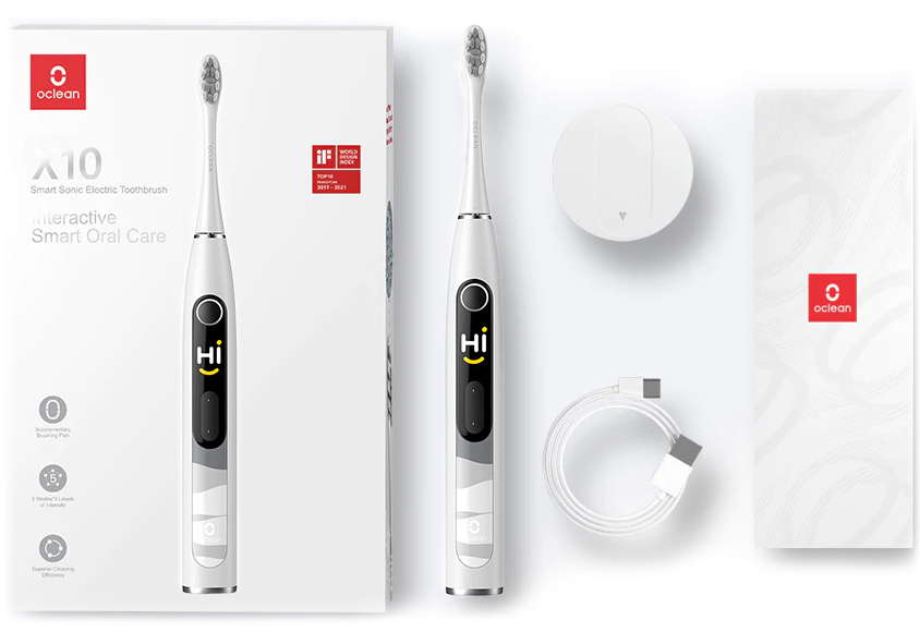 Xiaomi Oclean X10 Smart Electric Toothbrush Gray