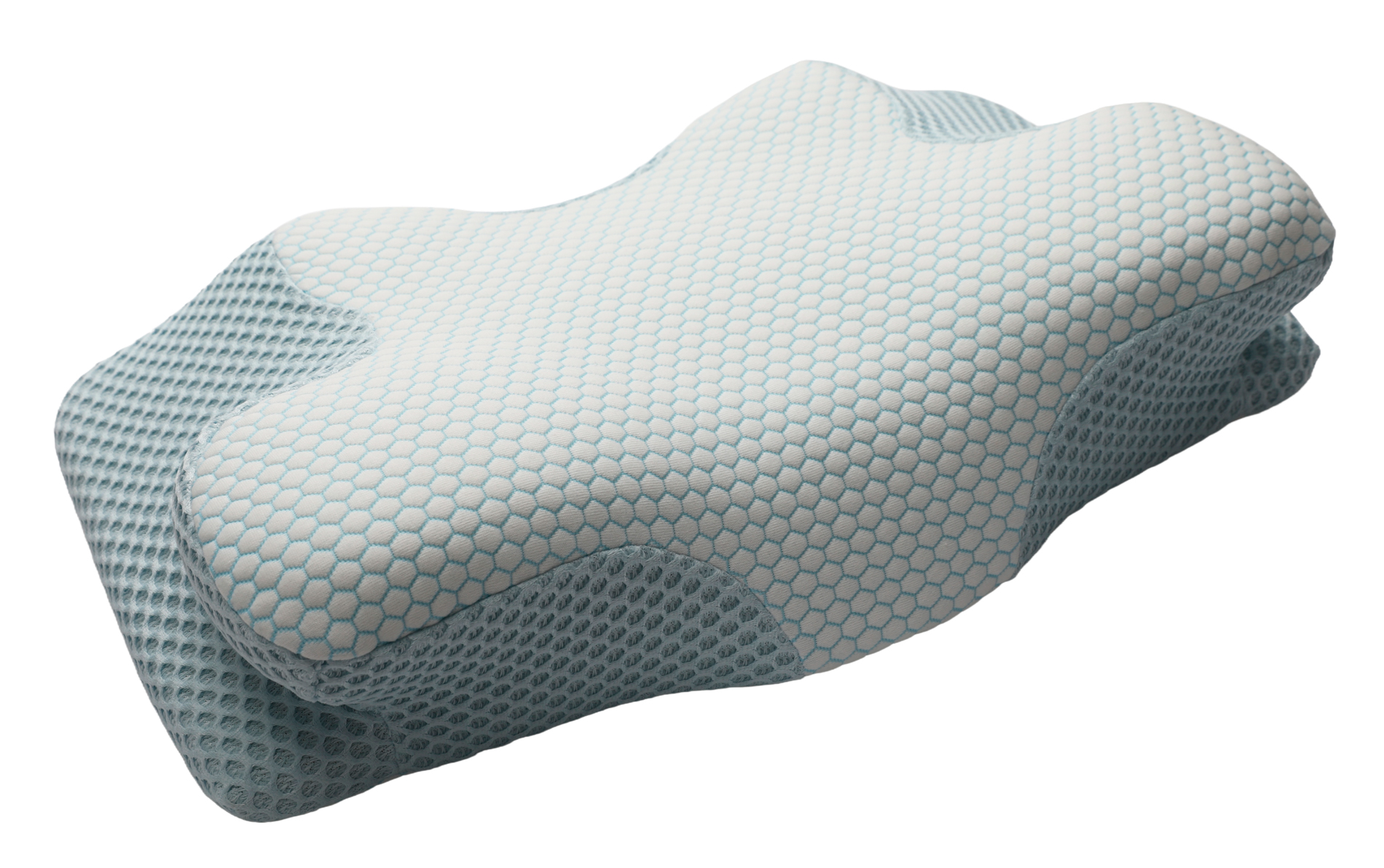 SenCiciMen Orthopedic Pillow P-102 Blue and White