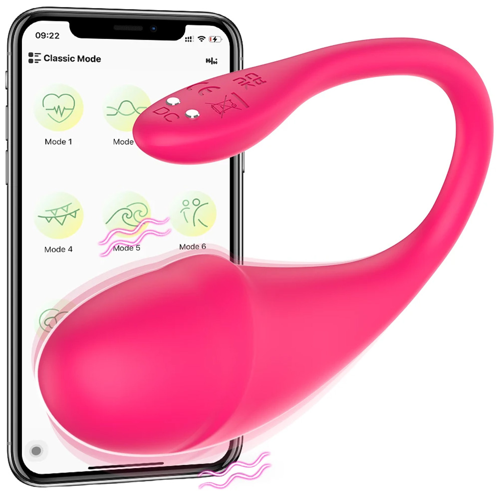 Вибратор SenCiciMen Little Dolphin APP Vibrator (SCMHW-496) Red