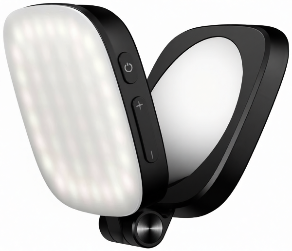 SenCiciMen Foldable Magnetic Selfie Light (SC662B), Black