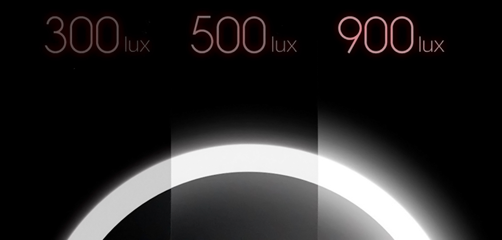 Зеркало для макияжа Xiaomi Amiro Lux High Color