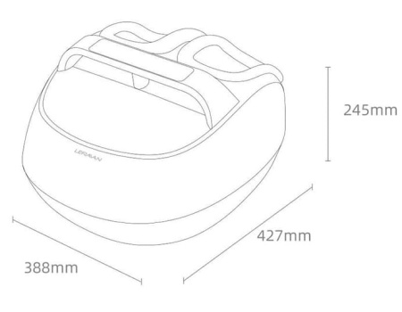Массажер Xiaomi Leravan Foot Kneading Massage Machine (LJ-ZJ008)